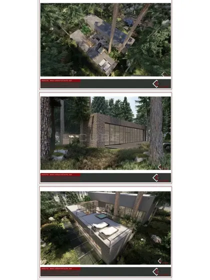 This is a duplicate of ID 28. Aerial and eye-level renders of our sustainable villa concept.