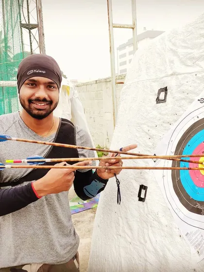 There is no excellence without great labour. Seeing your arrows group up tightly like this is the best reward for your hard work and practice.