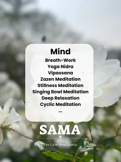 I incorporate a wide variety of meditation styles into my classes. This includes Breath-Work, Yoga Nidra, Vipassana, Zazen, Stillness Meditation, and Singing Bowl Meditation, ensuring the practice is always fresh and beneficial.