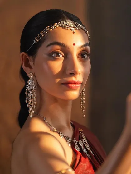 A duplicate of a jewelry shoot image.