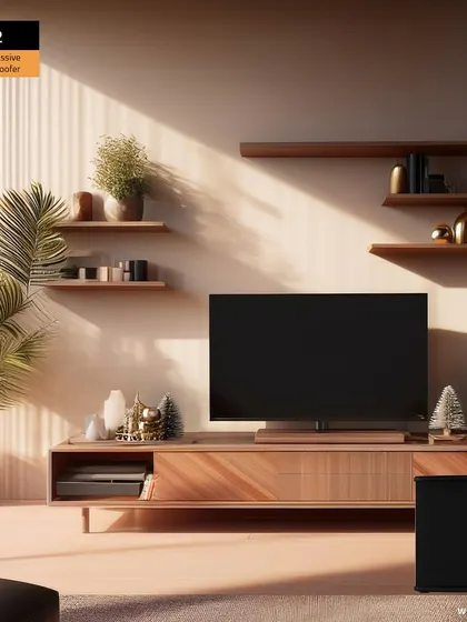 Make your holiday season sound as bright as the lights on your tree with Theory speakers. This living room, featuring a discreet subwoofer, shows how crystal-clear audio and sleek design can bring every festive moment to life.