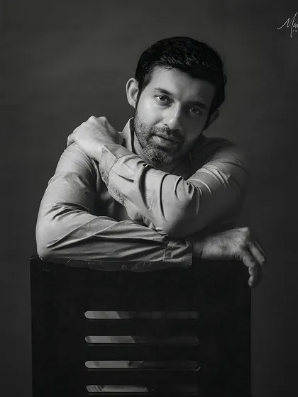 A black and white portrait from a recent shoot. My first paying job was in modeling and acting, and I still love being in front of the camera.