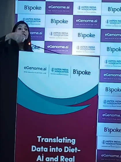 A moment from my talk where I emphasized that the future of nutrition is metabolic stewardship. We must nourish the metabolism, mitochondria, and microbiome simultaneously.