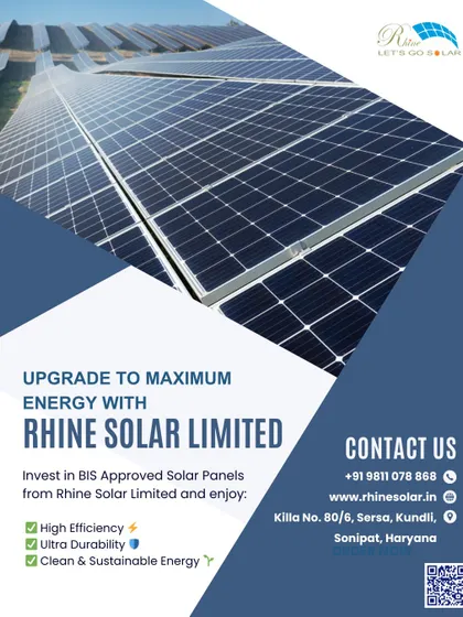 Our high-efficiency and ultra-durable solar panels are the smart energy choice for any business, from factories to showrooms.