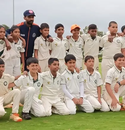 Another group photo of our U-12 team, showcasing the strong bond between the players.