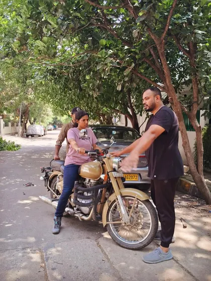 Providing clear, step-by-step instructions. My hands-on coaching ensures that every student, regardless of prior experience, can master the fundamentals of motorcycle riding.