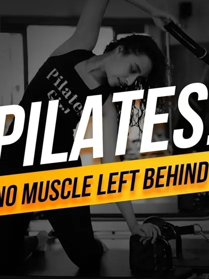 Pilates: No muscle left behind. From the hundred to the teaser, every exercise is designed to ignite the core, lengthen the limbs, and transform the entire body.