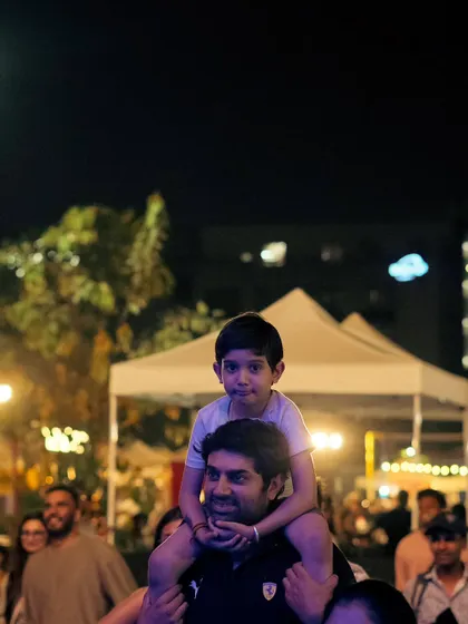 Music is for everyone. It's an amazing feeling to see families and kids enjoying our performance at The Night Market.