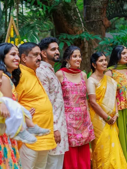 These events are all about family. I ensure the layout and decor provide a beautiful setting for family portraits and group photos, capturing the collective joy of the occasion.