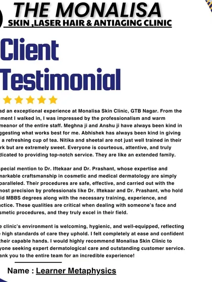 We are incredibly proud of the trust our clients place in us. This detailed testimonial speaks to the professionalism, expertise, and welcoming environment we cultivate for everyone who walks through our doors.