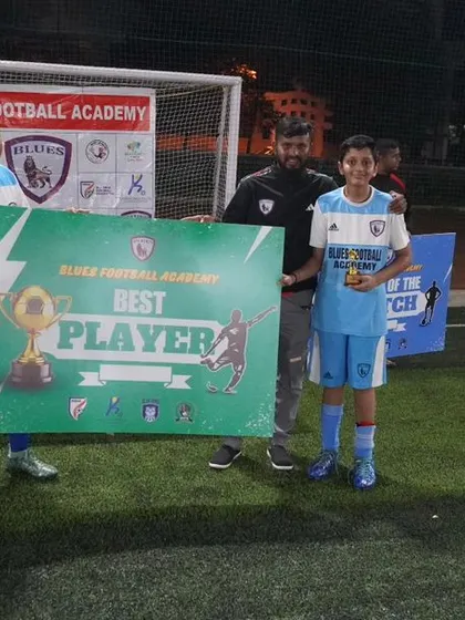 Another "Best Player" award recipient. Celebrating top performers inspires others to raise their game.
