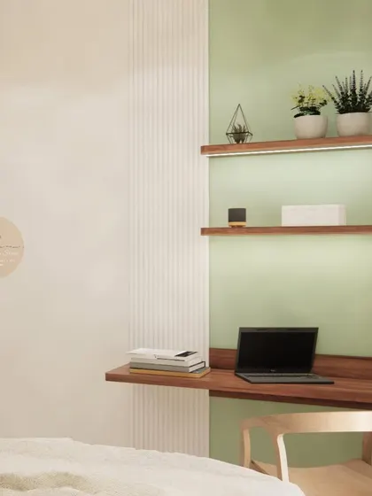 More examples of our workspace designs, from home office nooks to full commercial interiors. We focus on creating environments that are efficient, comfortable, and tailored to the needs of the user.