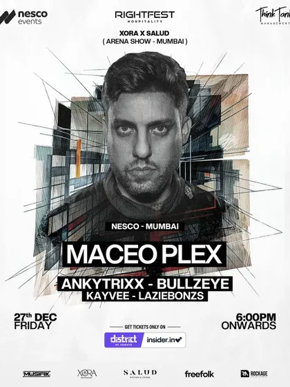 Bucket list moment. On closing duties after my favorite artist of all time, Maceo Plex, in my own city of Mumbai.