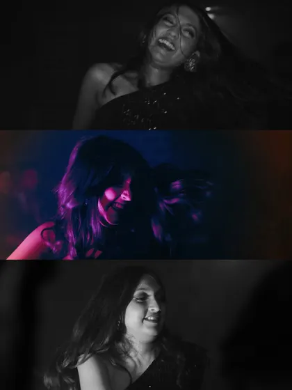 A collage of moments from a single night. It shows the range of expressions, from intense focus to pure joy, all part of the journey of a DJ set.