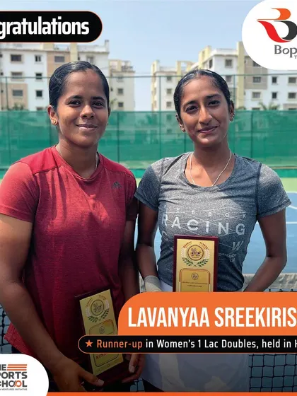 Lavanyaa Sreekirishnan's resilience shines through as she reaches the finals for back-to-back weeks, finishing as runner-up in the women's 1 lac event in Hyderabad.