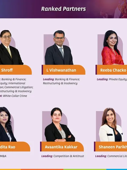 A duplicate graphic of our ranked partners in the Leaders League India Rankings 2024.
