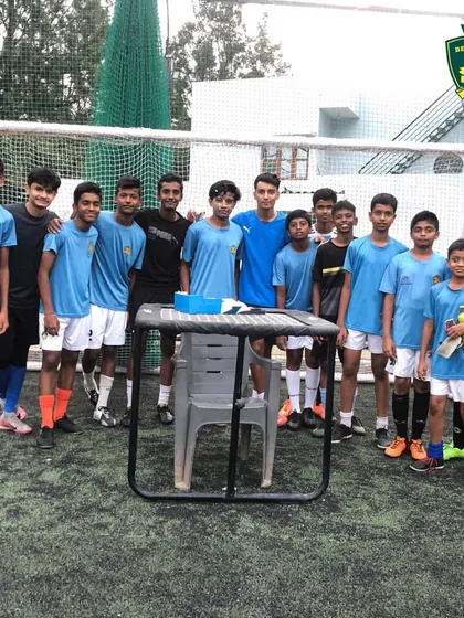 Celebrating a player's birthday is part of our academy's family culture. Happy Birthday, Hari!