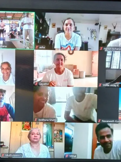 This screenshot from an online class shows the vibrant community that joins us from around the world. I ensure that even in a virtual setting, every student feels seen and receives personalized guidance.
