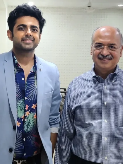 A 24-hour whirlwind of performing for two of India's most respected business leaders, Mr. Dilip Sanghvi, CEO of Sun Pharma, and Mr. Kumar Mangalam Birla, Chairman of Aditya Birla Group.