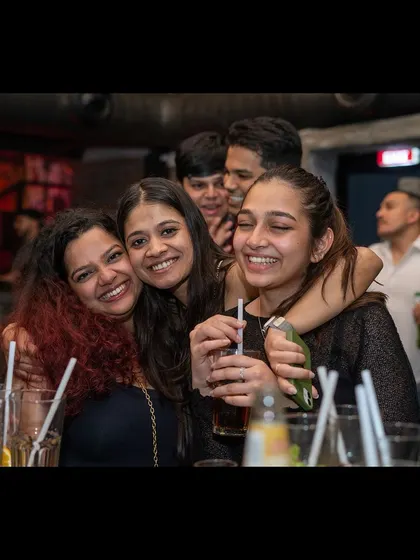 Friends having a great time and making memories at our mid-week karaoke madness.
