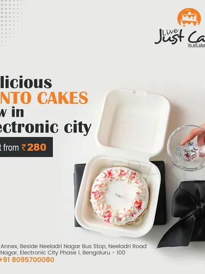 Our bento cakes are the perfect solution for a personal celebration or a sweet gift. This image shows one of our mini cakes neatly packaged in its signature box, ready for you to enjoy or send to someone special.