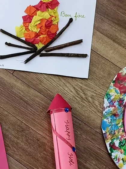 A gallery showcasing the wide variety of arts and crafts projects from our camp, celebrating everything from holidays and seasons to talent days and creative expression.