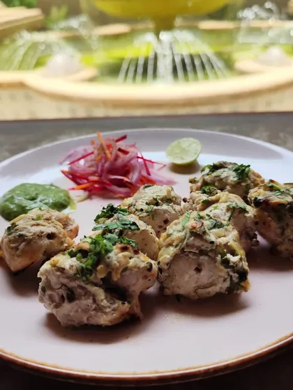 Savour the exquisite flavours of my Chicken Chaat E Chaman, a culinary delight that tantalizes your taste buds and leaves you craving more.