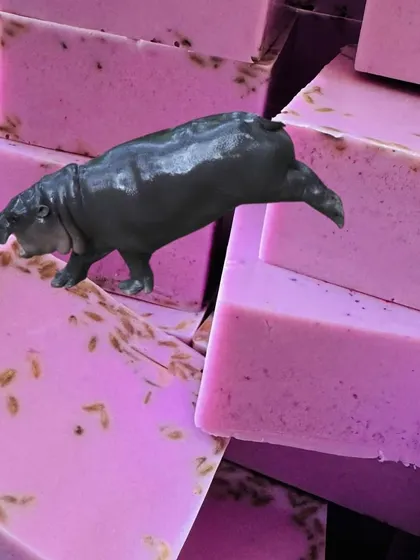 Our French Lavender soap is a customer favorite for its calming properties. Made with rich shea butter, it provides a creamy, moisturizing lather that's gentle enough for even sensitive skin.