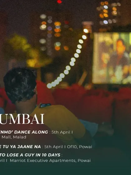 Mumbai's weekend is packed with a 'ZNMD' Dance Along and screenings of 'Jaane Tu Ya Jaane Na' and 'How to Lose a Guy in 10 Days'.