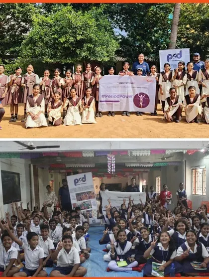 Empowering coaches and young athletes in Bhubaneswar. We hosted a Simply Periods seminar for coaches and a workshop for 88 young athletes, covering crucial topics like puberty, body image, and menstruation.