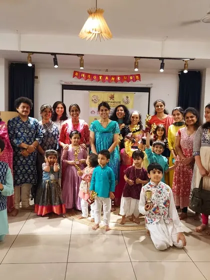 A beautiful group photo from our Summer Camp 2023 finale. Look at all those happy, proud faces! It was a day of music, expressions, and feel-good moments.