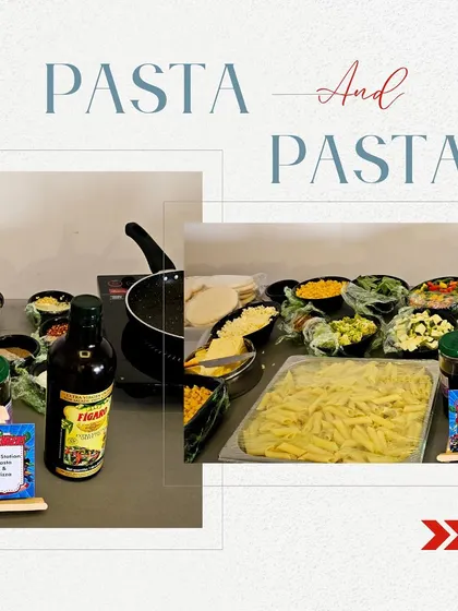 Pasta is always a fantastic choice for a party. Our live station ensures that every serving is hot, fresh, and made exactly how your guests like it.