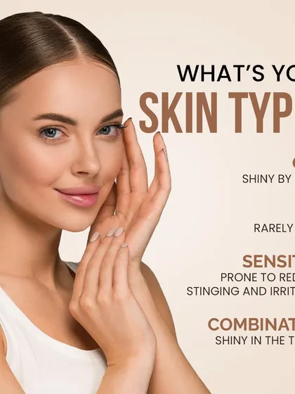 Knowing your skin type is the first step to effective skincare. This guide helps you identify if your skin is oily, dry, sensitive, or combination based on simple observations.
