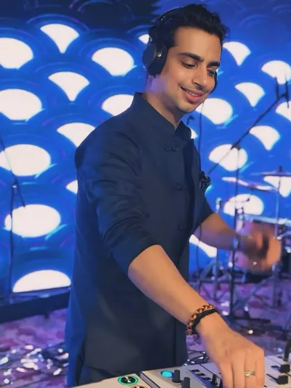 When the music hits just right, everything feels perfect. A moment of gratitude and happiness behind the decks.