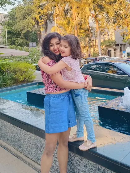 A hug from my daughter is more precious than any treasure in the world. Being a running mom is about finding the balance between my passion and my family.