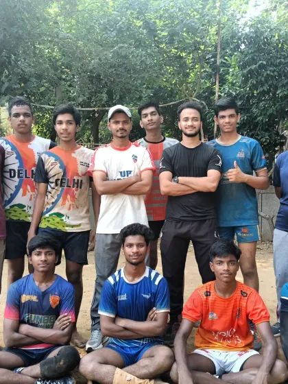 Another happy moment from our summer camp at the Delhi Kabaddi Adda. The bonds formed here last a lifetime.