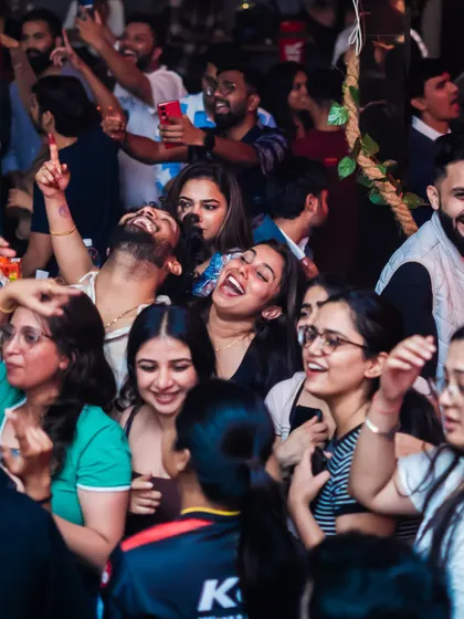 Pure joy and laughter on the dance floor. My goal is to create a space where people can forget their stress and just have a genuinely good time with their friends.