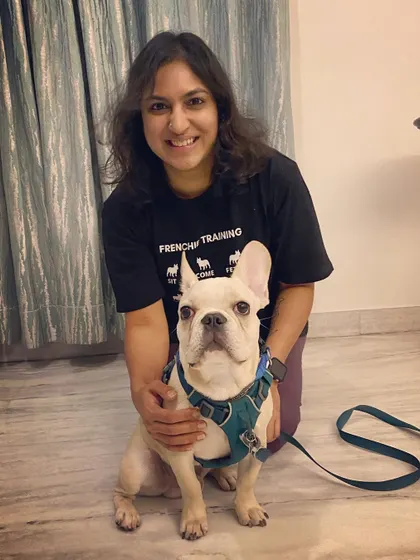 Meet radiant Rio. We started his training at just 2 months old, focusing on teaching him appropriate play from day one. He learned to chew on toys, not hands, which set him up for success.