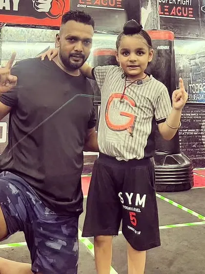 Another birthday celebration with a young member of our team.