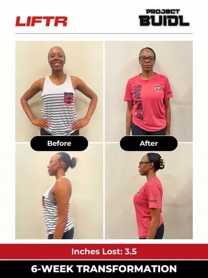 This member's transformation highlights a 3.5-inch loss, a result of finding the right environment and guidance.