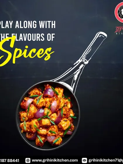 Play along with the flavours of spices. This paneer chili is a perfect example of how I use spices to create delicious dishes.