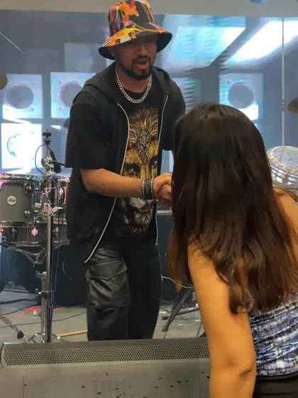 Connecting with a fan after the show in Ranchi. These personal interactions mean the world to me.