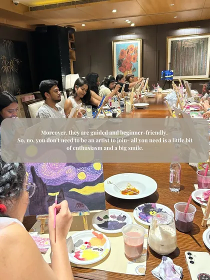 My workshops are guided and beginner-friendly. All you need is a little bit of enthusiasm and a big smile to create something wonderful.