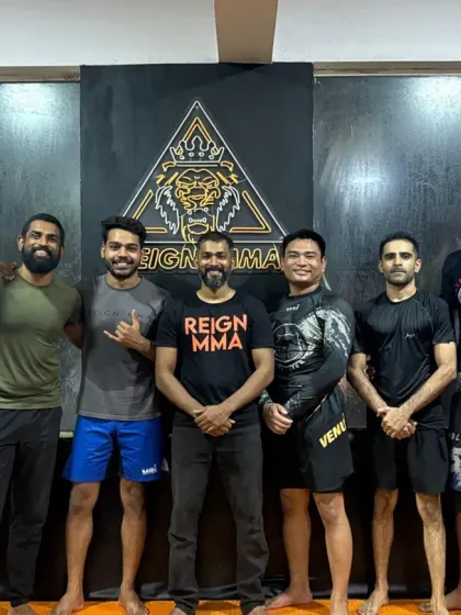 The team, standing together as we close one chapter and prepare to start the next. Onward and upward.
