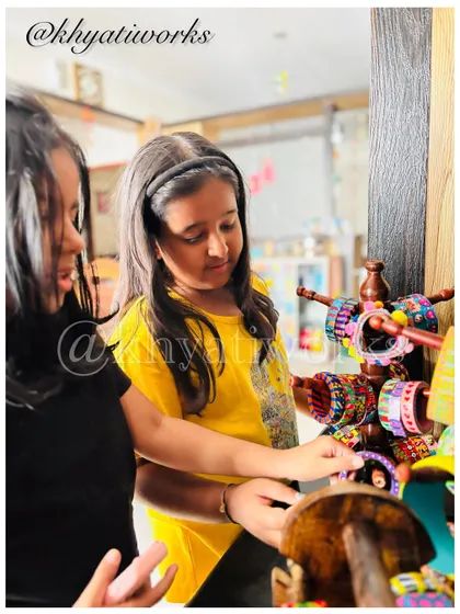 It warms my heart to see kids exploring my creations. Their curiosity and excitement are the best feedback an artist can get.