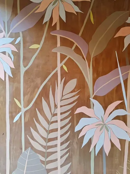 Another detail shot, showing the variety of leaf shapes and the subtle variations in color.