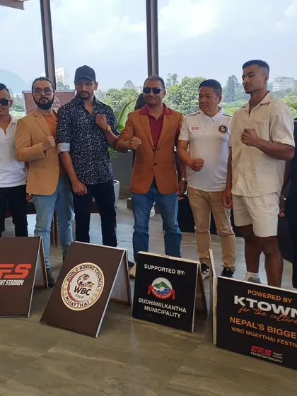 The official face-off picture for the main event in Nepal. Team India is ready for a cross-border battle.