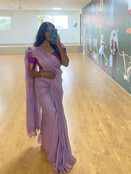 A final shot of my Pongal saree. Traditional festivals and dance go hand in hand.