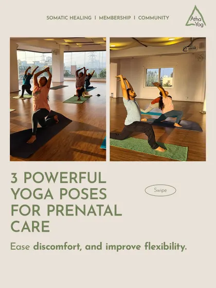 Pregnancy is a special journey, and prenatal yoga offers gentle support for both body and mind. I guide expecting mothers through safe and powerful poses that ease discomfort, improve flexibility, and prepare them for childbirth. It's about creating a strong, calm foundation for you and your baby.