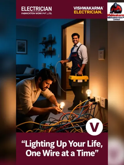 Electrical problems need a professional. I handle all types of electrical work, from fixing faulty wiring to installing new light fixtures and power outlets safely and correctly.